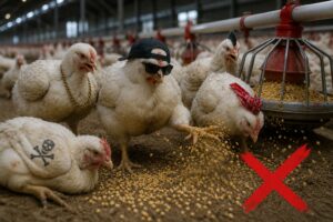 Precyzyjne dozowanie pszenicy i automatyczne zarządzanie paszą a wskaźnik FCR u brojlerów